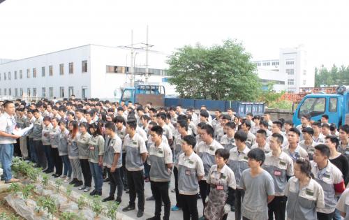 钣金事业部起劲响应招呼，，，召开全事业部“清静活动月”发动大会